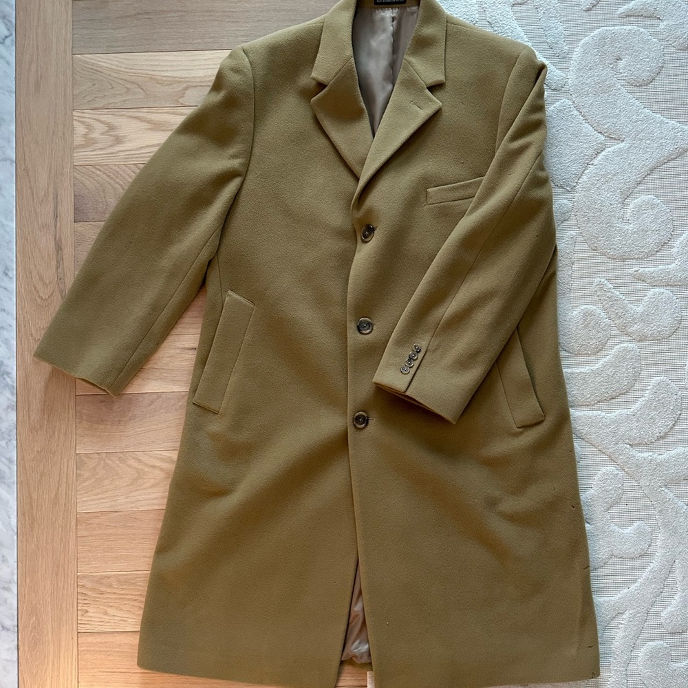 LAUREN RALPH LAUREN - Men’s Camel Overcoat